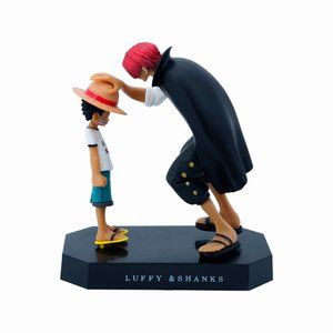 King of pirates straw hat Luffy red hair Shanks handbag to touch the head car mo